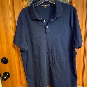 Michael Kors men’s polo-navy blue